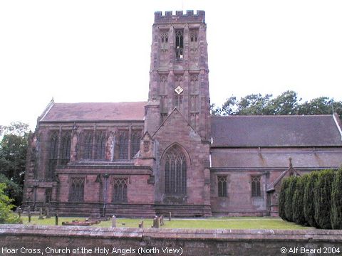Recent Photograph of Church of the Holy Angels (North View) (Hoar Cross)