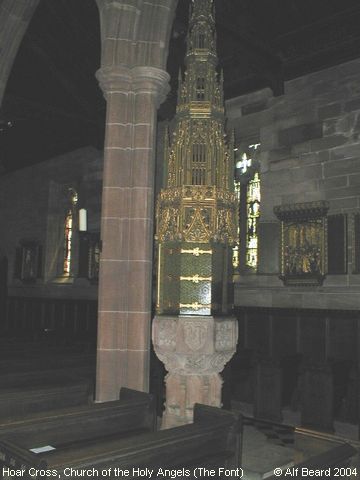 Recent Photograph of Church of the Holy Angels (The Font) (Hoar Cross)