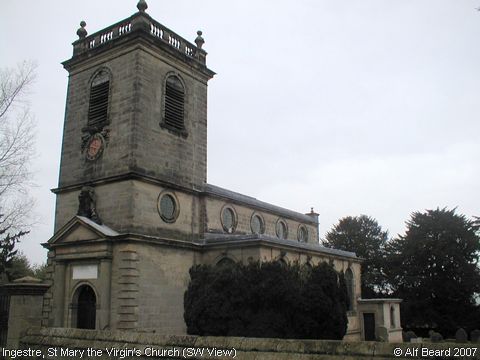 Recent Photograph of St Mary the Virgin's Church (SW View) (Ingestre)