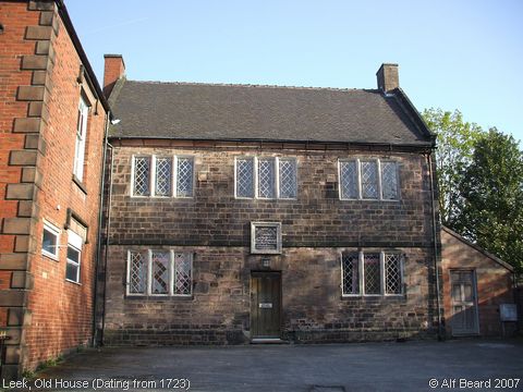 Recent Photograph of Old House (Dating from 1723) (Leek)