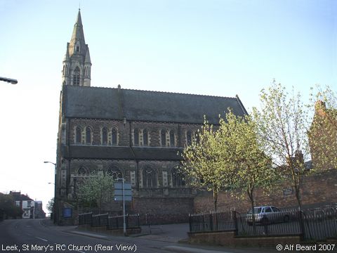 Recent Photograph of St Mary's RC Church (Rear View) (Leek)