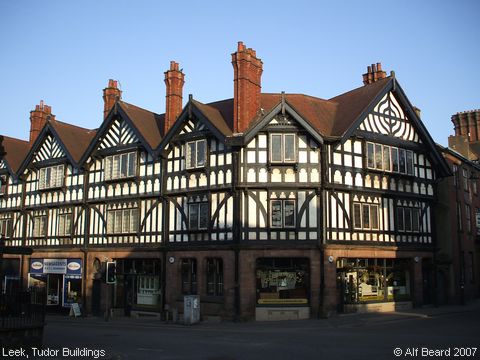 Recent Photograph of Tudor Buildings (Leek)