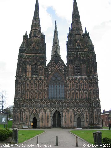 Recent Photograph of The Cathedral of St Chad (2009) (Lichfield)
