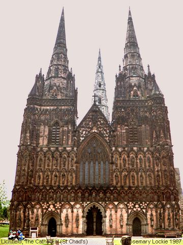 Recent Photograph of The Cathedral of St Chad (1987) (Lichfield)