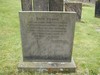Gravestone of William Billinge (Reverse)