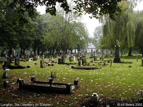 Recent Photograph of The Cemetery (in Summer) (Longton)