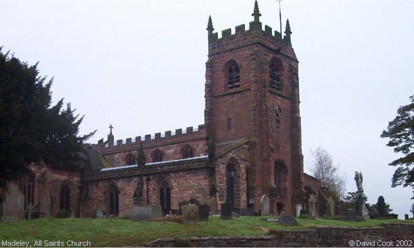 Recent Photograph of All Saints Church (Madeley)