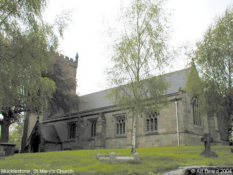 Recent Photograph of St Mary's Church (Mucklestone)