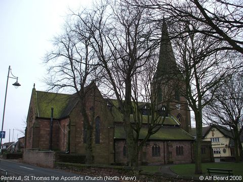 Recent Photograph of St Thomas the Apostle's Church (North View) (Penkhull)