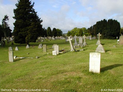Recent Photograph of The Cemetery (Another View) (Stafford)