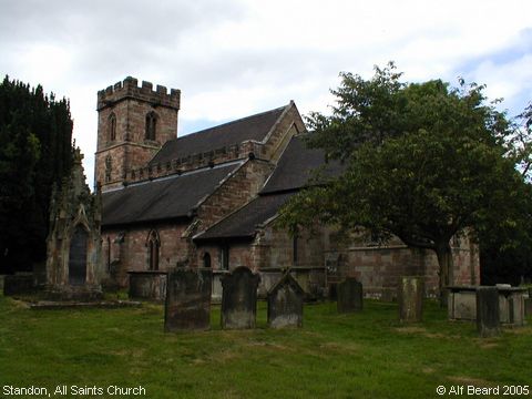 Recent Photograph of All Saints Church (Standon)