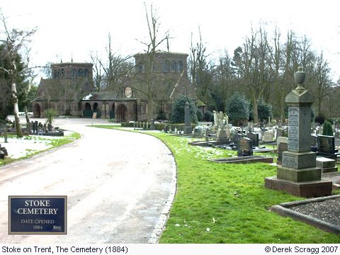 Recent Photograph of The Cemetery (1884) (Stoke on Trent)