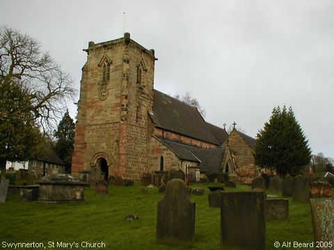 Recent Photograph of St Mary's Church (Swynnerton)
