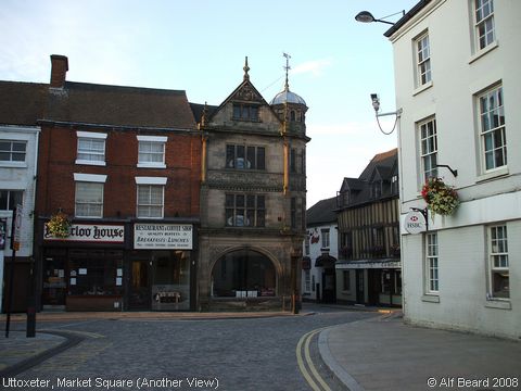 Recent Photograph of Market Square (Another View) (Uttoxeter)