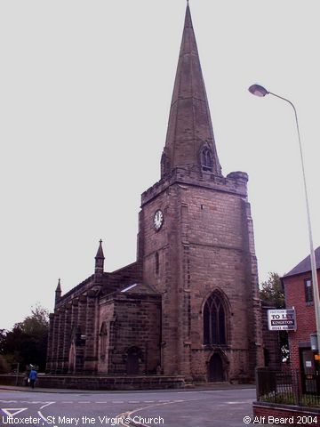 Recent Photograph of St Mary the Virgin's Church (Uttoxeter)