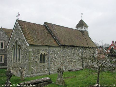 Recent Photograph of St Andrew's Church (Bemerton)