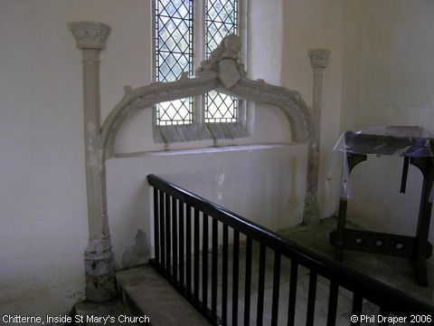 Recent Photograph of Inside St Mary's Church (Chitterne St Mary)