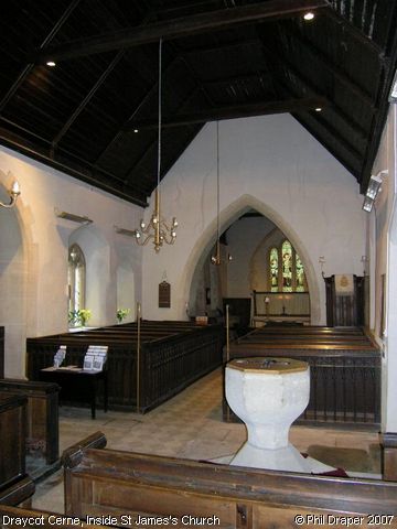 Recent Photograph of Inside St James's Church (Draycot Cerne)