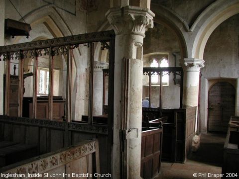 Recent Photograph of Inside St John the Baptist's Church (Inglesham)
