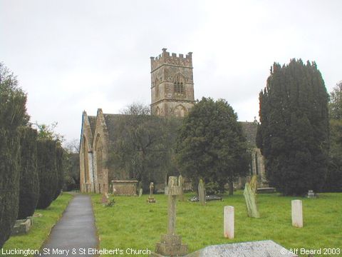 Recent Photograph of St Mary & St Ethelbert's Church (Luckington)