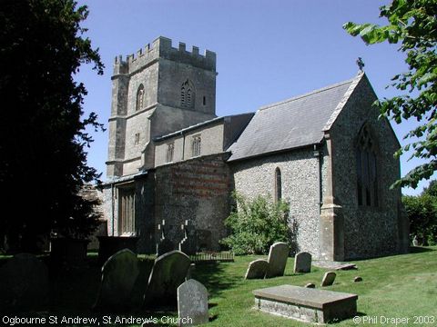 Recent Photograph of St Andrew's Church (Ogbourne St Andrew)