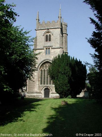 Recent Photograph of St John the Baptist's Church (Pewsey)
