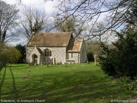 Recent Photograph of St Andrew's Church (Rollestone)