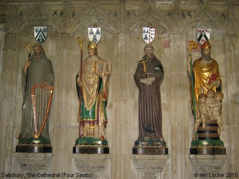 Recent Photograph of The Cathedral (Four Saints) (Salisbury)