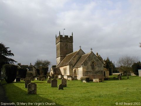 Recent Photograph of St Mary the Virgin's Church (Sopworth)