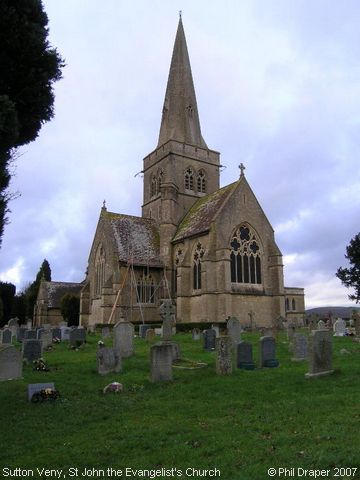 Recent Photograph of St John the Evangelist's Church (Sutton Veny)