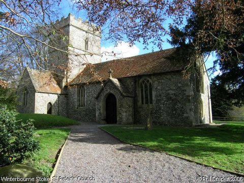 Recent Photograph of St Peter's Church (Winterbourne Stoke)