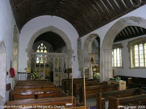 Recent Photograph of Inside St Margaret's Church (Yatton Keynell)