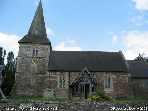 Recent Photograph of St Kenelm's Church (Clifton upon Teme)