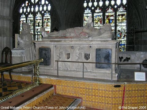 Recent Photograph of Priory Church (Tomb of John Knottesford) (Great Malvern)