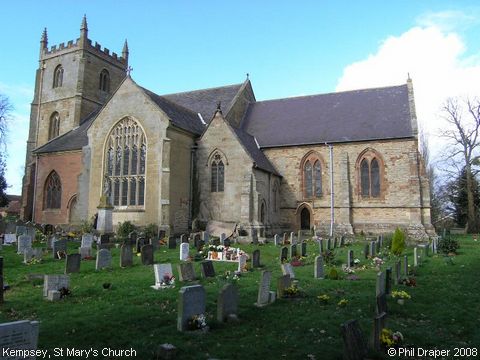 Recent Photograph of St Mary's Church (Kempsey)
