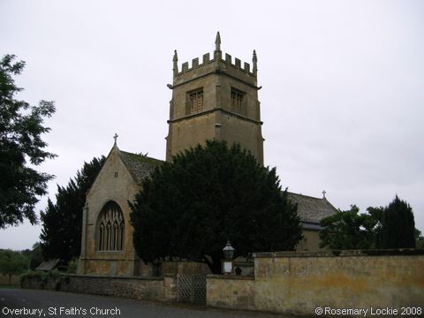 Recent Photograph of St Faith's Church (Overbury)