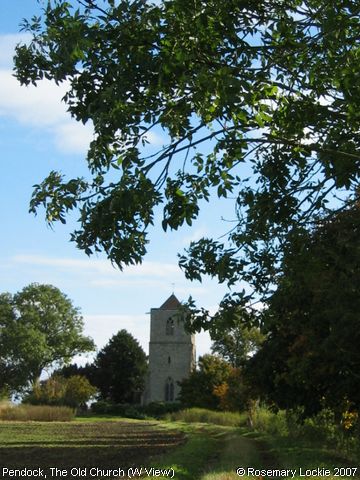 Recent Photograph of The Old Church (W View) (Pendock)