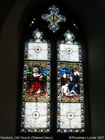 Recent Photograph of Old Church (Stained Glass) (Pendock)