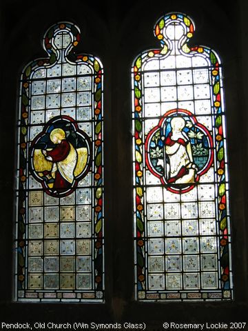Recent Photograph of Old Church (Wm Symonds Glass) (Pendock)