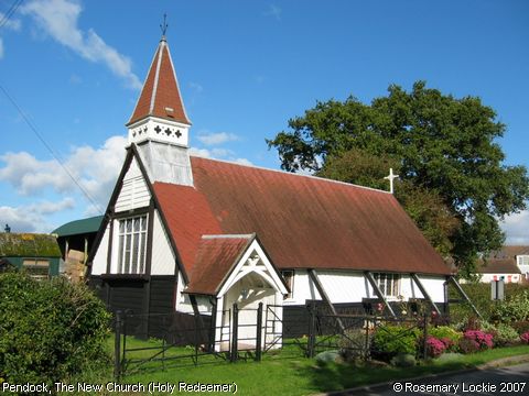Recent Photograph of The New Church (Holy Redeemer) (Pendock)