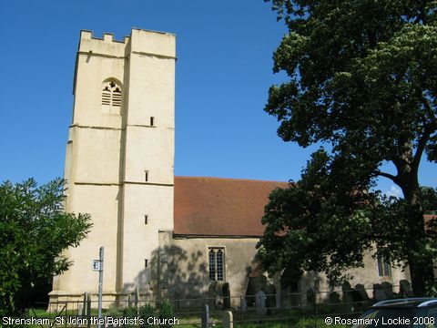 Recent Photograph of St John the Baptist's Church (Strensham)