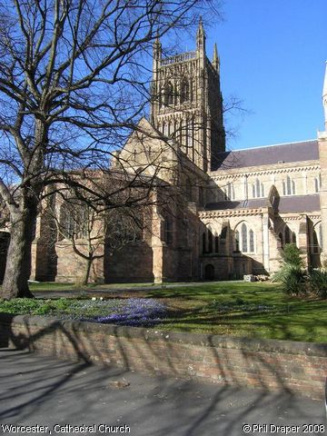 Recent Photograph of Cathedral Church (Worcester)