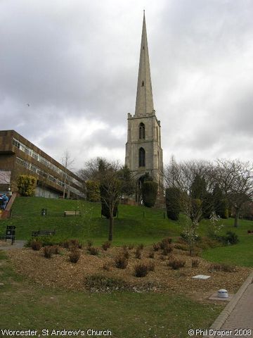 Recent Photograph of St Andrew's Church (Worcester)