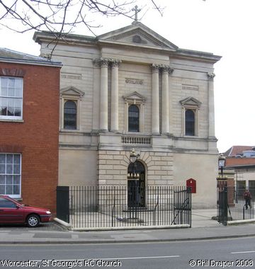 Recent Photograph of St George's RC Church (Worcester)