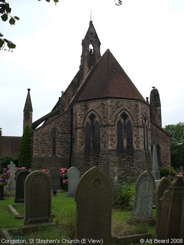 Recent Photograph of St Stephen's Church (East View) (Congleton)