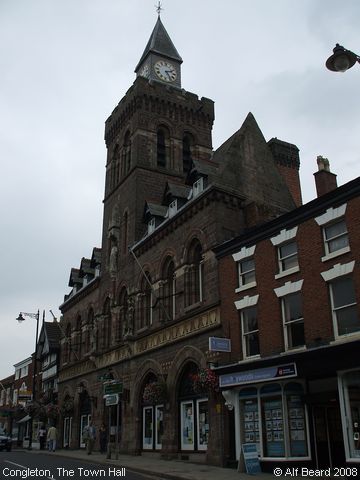 Recent Photograph of The Town Hall (Congleton)