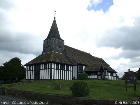 Recent Photograph of St James & St Paul's Church (Marton)