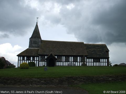 Recent Photograph of St James & St Paul's Church (South View) (Marton)
