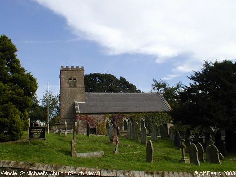 Recent Photograph of St Michael's Church (South View) (Wincle)