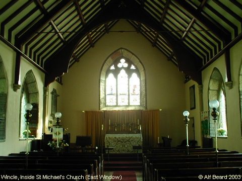 Recent Photograph of Inside St Michael's Church (Wincle)